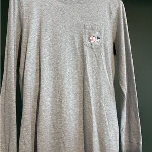 Vineyard Vines Gray Long Sleeve Tee